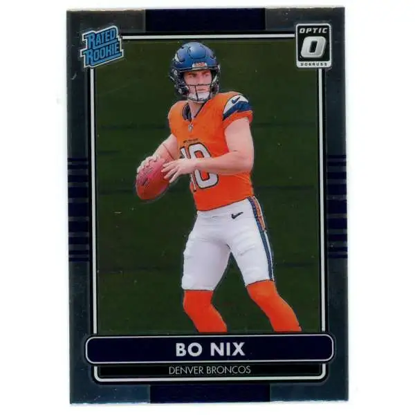 NFL 2024 Panini Donruss Optic Football 2014 Retro Series Bo Nix #6 [Rookie]