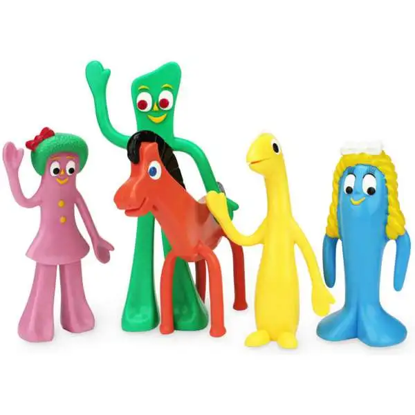 Goo, Minga, Gumby, Prickle & Pokey 5.5-Inch Figure 5-Pack