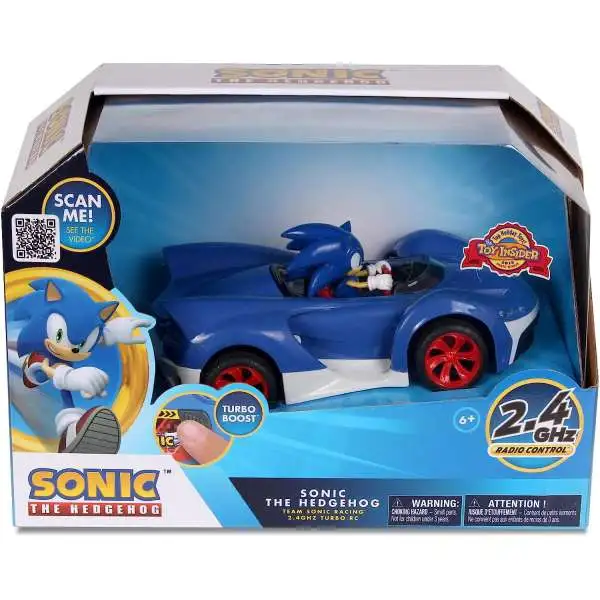 Team Sonic Racing Sonic The Hedgehog R/C Radio Control Car [2.4GHz with Turbo Boost]