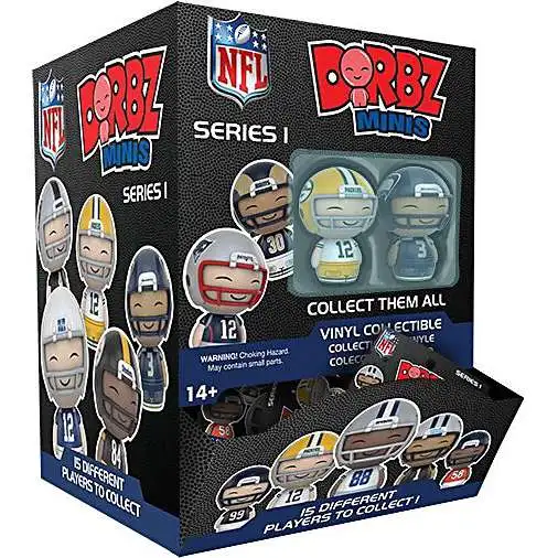 Funko NFL Dorbz Minis Football Series 1 Mystery Box [24 Packs]