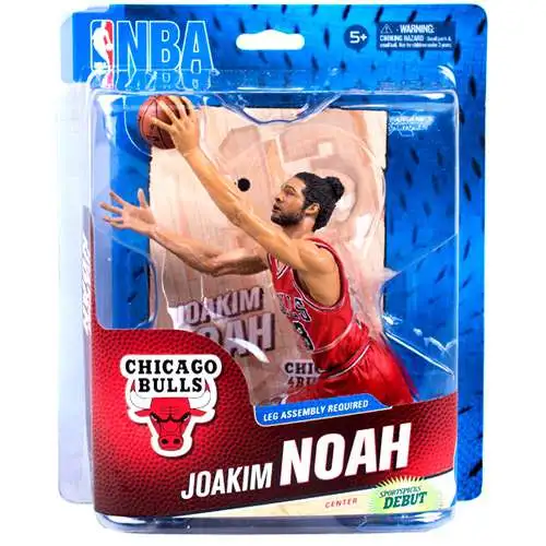 McFarlane Toys NBA Chicago Bulls Sports Picks Basketball Series 23 Joakim Noah Action Figure