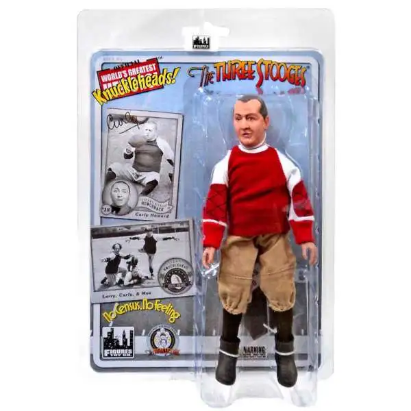The Three Stooges No Census, No Feeling Curly Action Figure