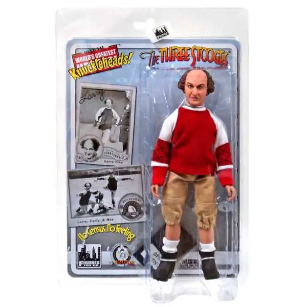 The Three Stooges No Census, No Feeling Larry Action Figure
