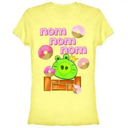 Angry Birds Nom Nom Nom T-Shirt [Women's Large]