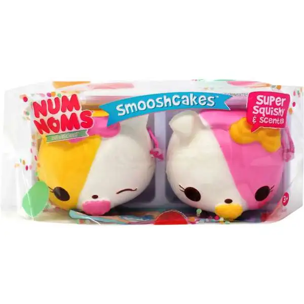 Num Noms Smooshcakes Baby Bubble & Baby Gum Squeeze Toy 2-Pack