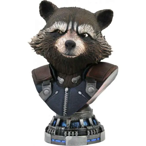 Marvel Avengers Endgame Legendary Comic Rocket Raccoon Half-Scale Bust [1/2 Scale]