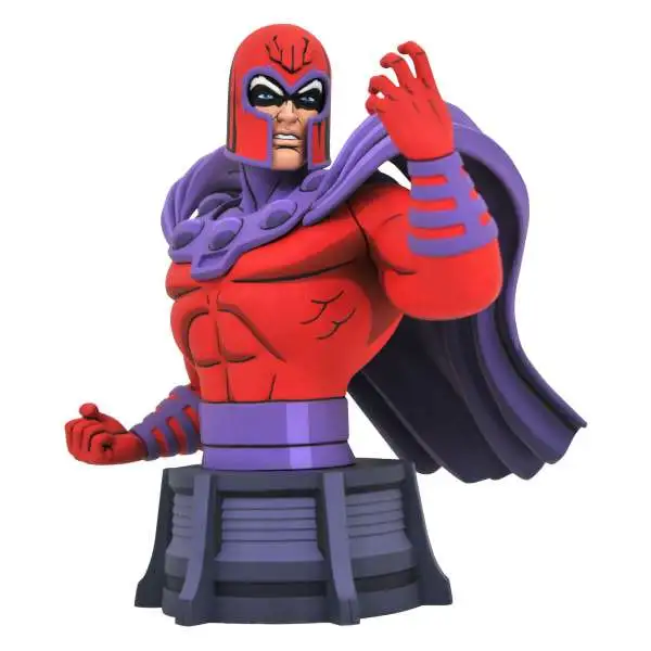 Marvel X-Men The Animated Series Magneto 6-Inch Mini Bust [Helmeted Version]