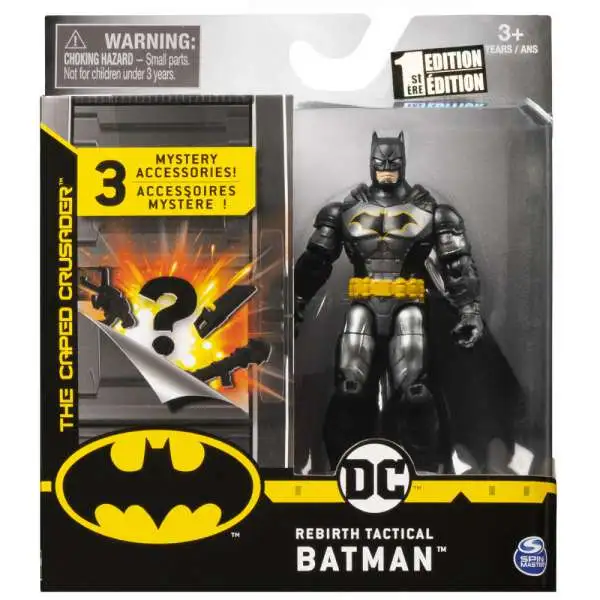 DC The Caped Crusader Batman Action Figure [Tactical]