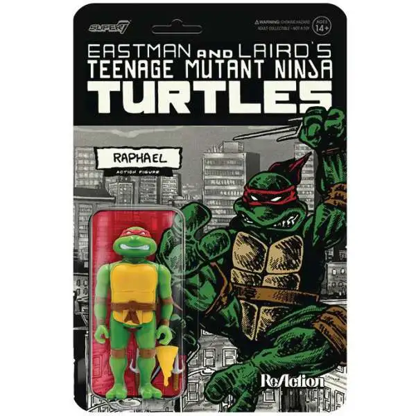 ReAction Teenage Mutant Ninja Turtles Raphael Action Figure [Mirage Variant]