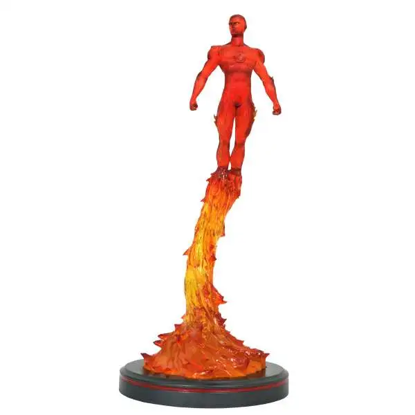 Marvel Fantastic Four Premier Collection Human Torch 14-Inch Statue