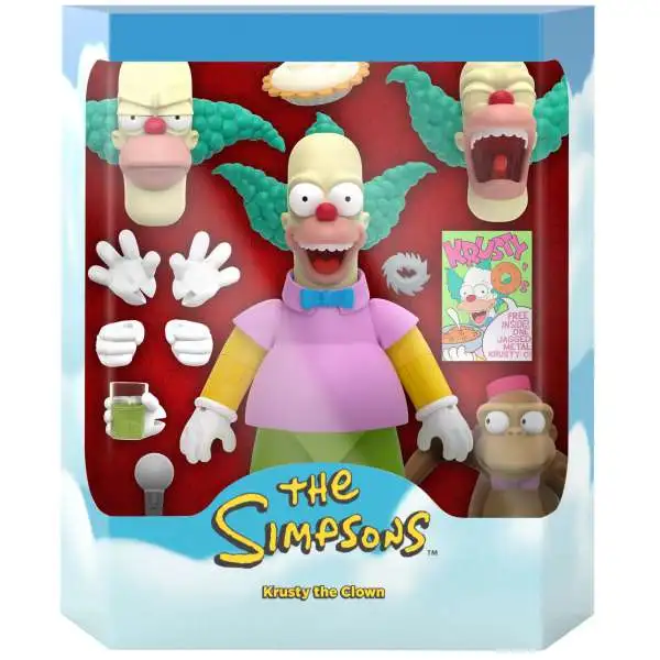 The Simpsons Ultimates Wave 2 Krusty the Clown Action Figure