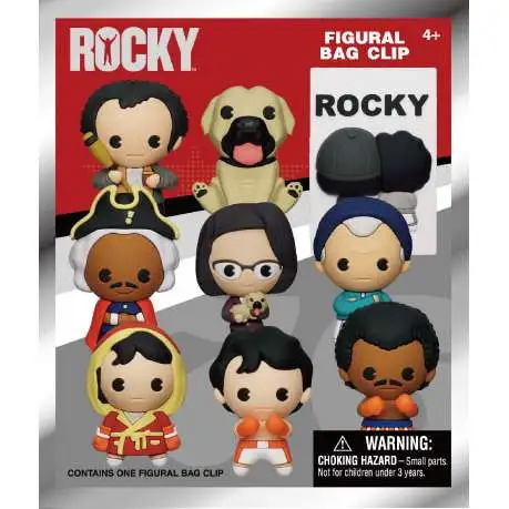 3D Figural Bag Clip Rocky Series 1 Rocky Mystery Pack [1 RANDOM Figure]