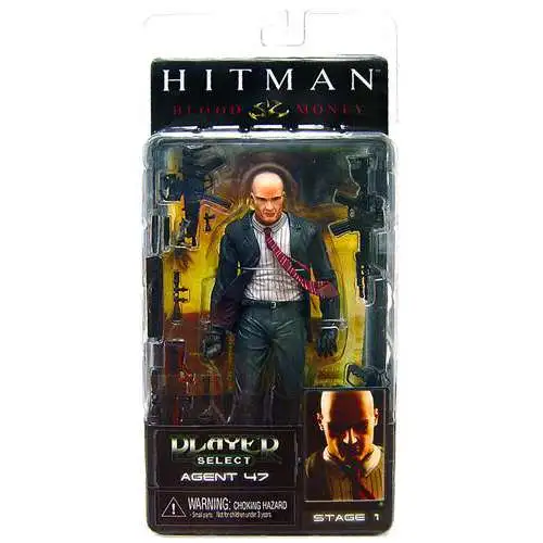 NECA Hitman Player Select Series 1 Agent 47 Action Figure [Dark Suit]