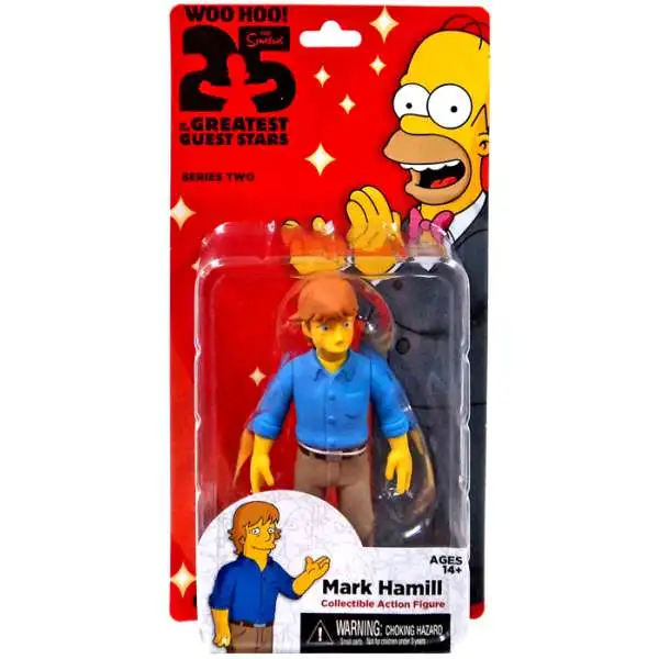 NECA The Simpsons Greatest Guest Stars Series 2 Mark Hamill Action FIgure