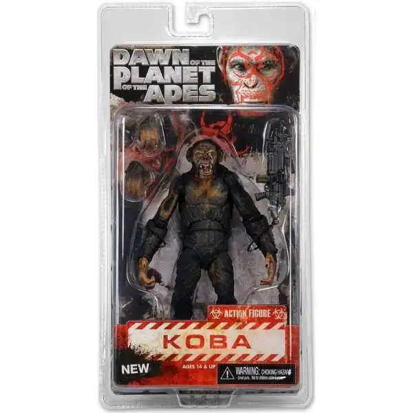 NECA Dawn of the Planet of the Apes Series 2 Koba Action Figure [Machine Gun]