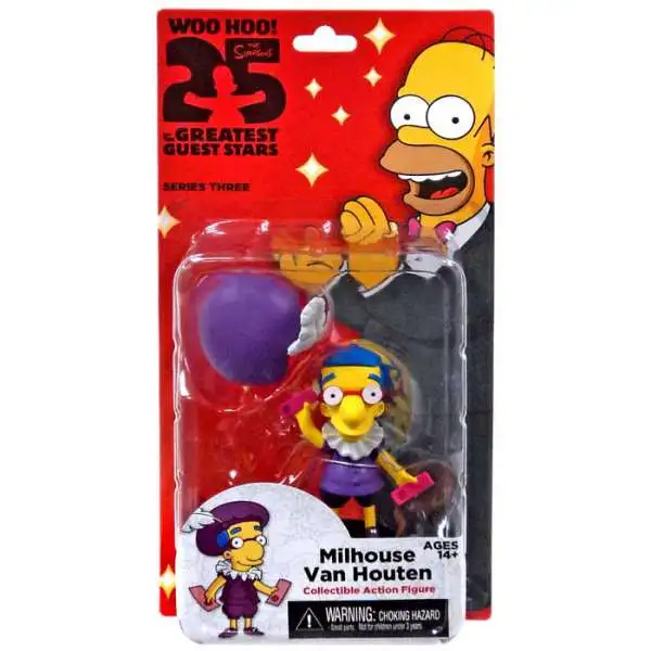 NECA The Simpsons Greatest Guest Stars Series 3 Milhouse Action FIgure [Damaged Package]