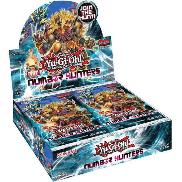 YuGiOh Number Hunters Booster Box [24 Packs]