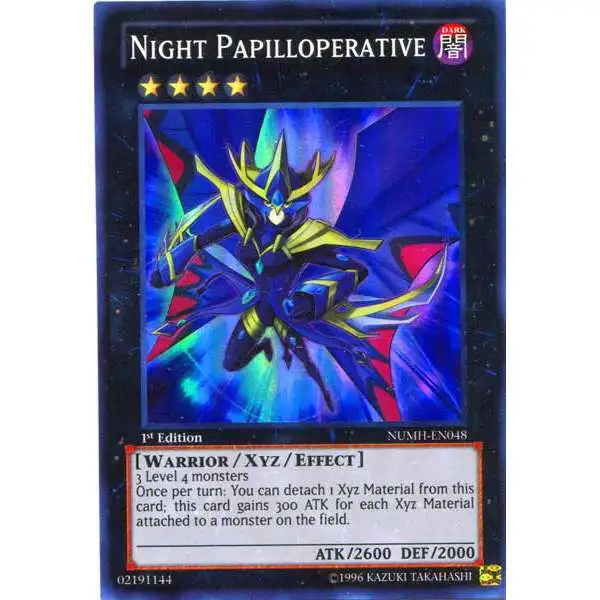 yugioh number hunters card list Super Rare Night Papilloperative NUMH-EN048 Number Hunters | YuGiOh |