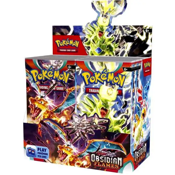 Pokemon Scarlet & Violet Obsidian Flames Booster Box [36 Packs]