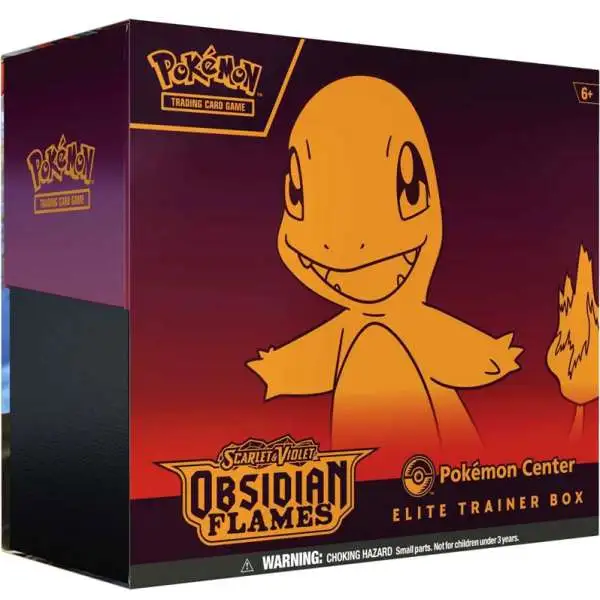 Pokemon Scarlet & Violet Obsidian Flames Exclusive Elite Trainer Box PLUS [11 Booster Packs, 2 Foil Promo Cards, 65 Card Sleeves & More]