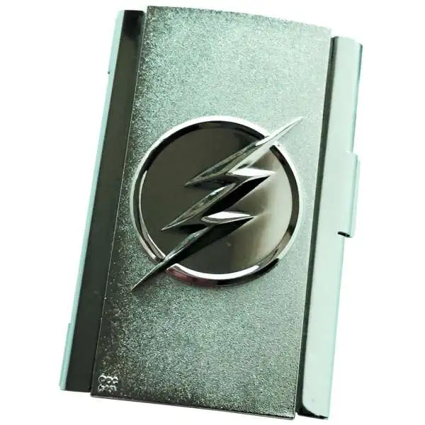 DC The Flash Flash Logo Metal Business Card Case Exclusive 2-Inch Apparel