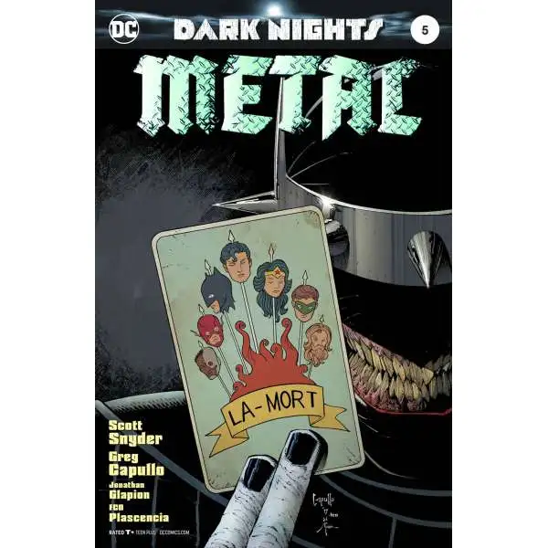 DC Dark Nights Metal #5 Comic Book [Foil Stamped Cover]