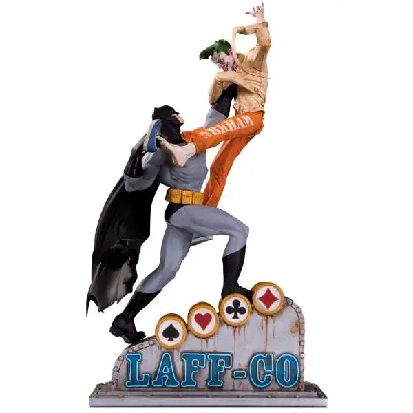 DC Batman vs. Joker 13.5-Inch Battle Statue [Laff Co.]