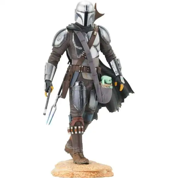 Star Wars Premier Collection The Mandalorian 10-Inch Statue