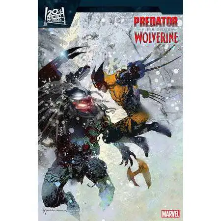 Marvel Predator Vs Wolverine #4 Comic Book [Sienkiewicz Variant]