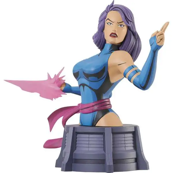 Marvel X-Men The Animated Series Psylocke 6-Inch Bust