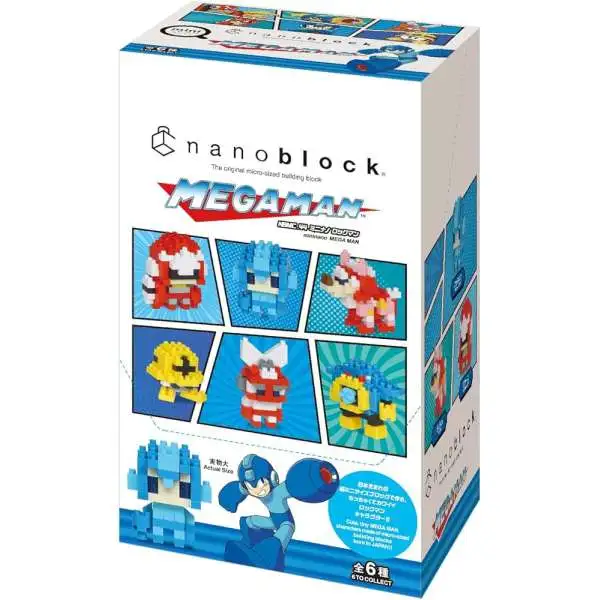 Nanoblock Mega Man Series 1 1.6-Inch Mystery Pack [1 RANDOM Figure]