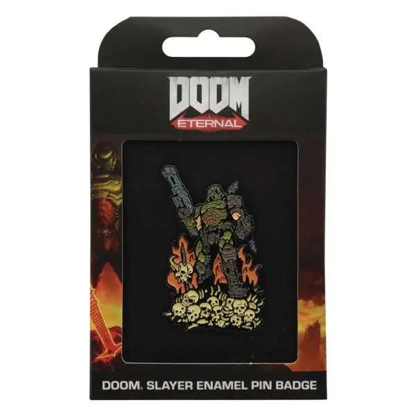 Doom Slayer Metal Pin Badge (Pre-Order ships January)