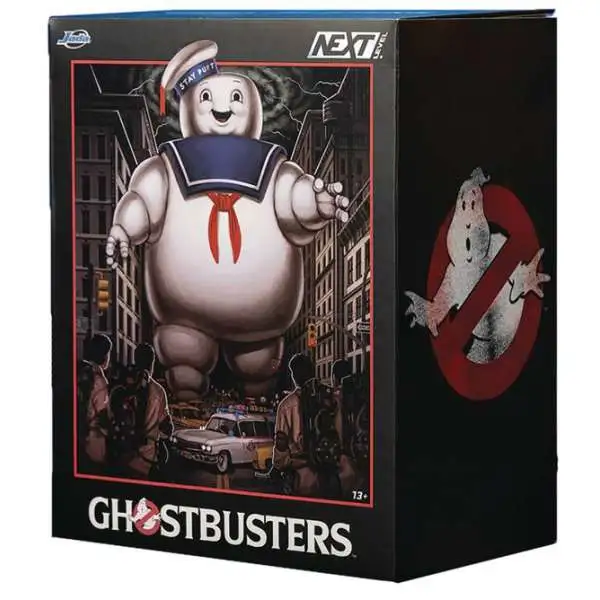 Ghostbusters Metals Stay Puft with Nano Ecto-1 Action Figure and Car