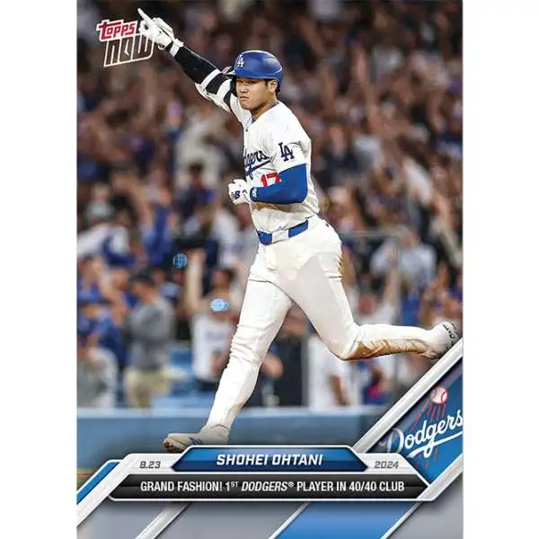 MLB Los Angeles Dodgers 2024 NOW Baseball Shohei Ohtani #584 [Grand Fashion! 1st Dodgers Player in 40/40 Club] (Pre-Order ships September)