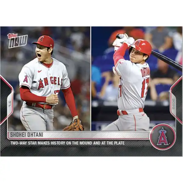 MLB Los Angeles Angels 2022 NOW Baseball Shohei Ohtani Exclusive #478
