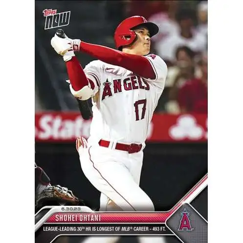 SHOHEI OHTANI SIGNED 1st ANGELS PLAYER 40+ HR 20+ SB TOPPS NOW