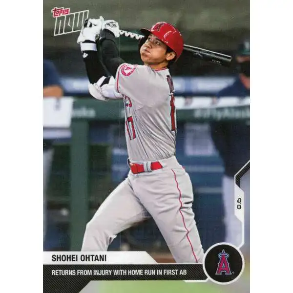 MLB Los Angeles Angels 2020 NOW Baseball Shohei Ohtani Exclusive #70 [Returns From Injury with Home Run in 1st AB]