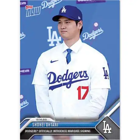 MLB Los Angeles Dodgers 2023 NOW Baseball Shohei Ohtani Exclusive OS-23 [Dodgers Officially Introduce Marquee Signing]
