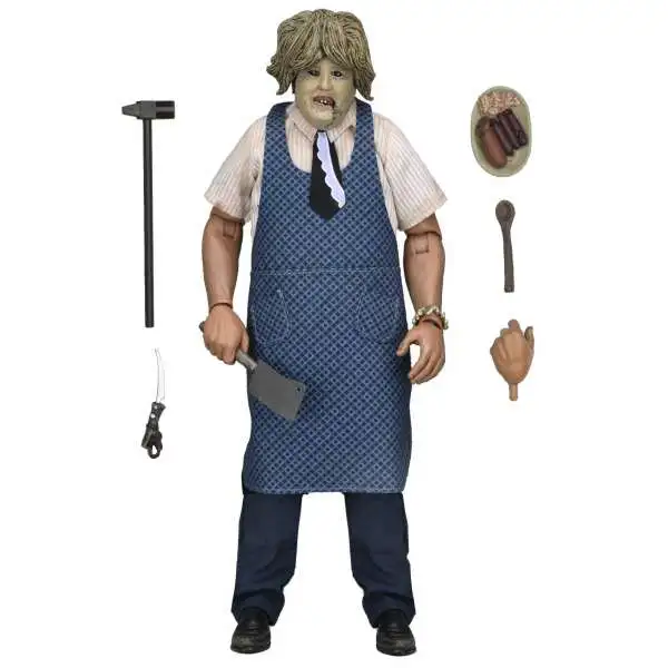 NECA Texas Chainsaw Massacre Leatherface Clothed Action Figure [Old Lady Mask] (Pre-Order ships April)