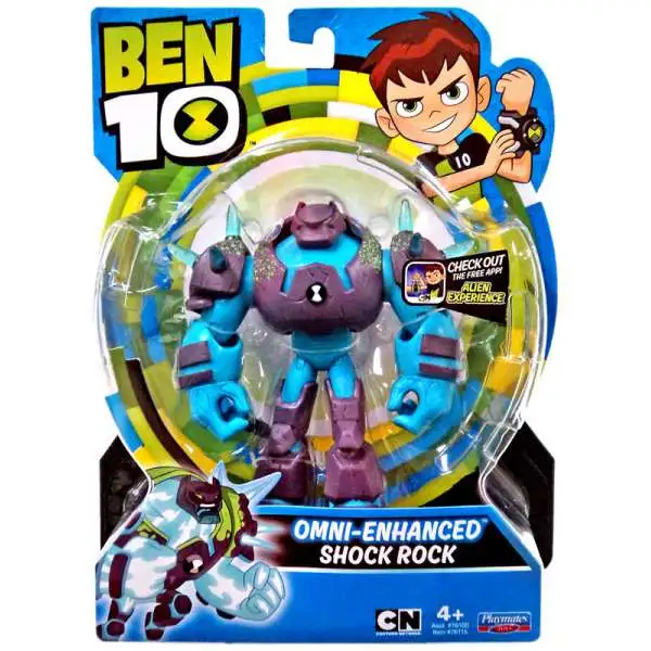 Ben 10 Basic Omni-Enhanced Shock Rock Action Figure