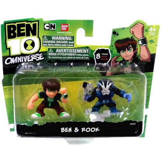 Ben 10 Omniverse Ben & Rook 2-Inch Mini Figure 2-Pack