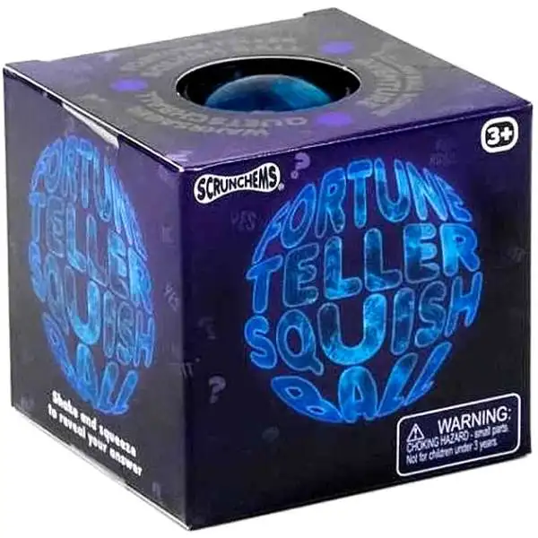 Scrunchems Fortune Teller Ball Sensory Stress Squishy Toy