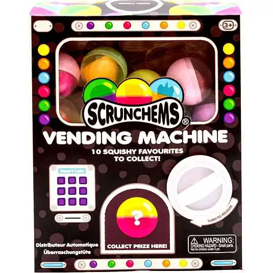 Scrunchems Vending Machine Sensory Stress Toy [10 Squishy Pieces]