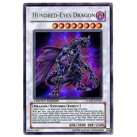 YuGiOh Shonen Jump Ultra Rare Hundred Eyes Dragon JUMP-EN039