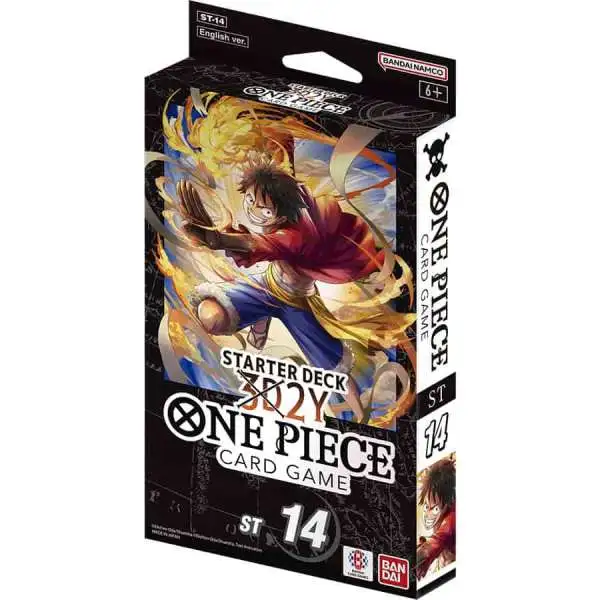 One Piece Trading Card Game 3D2Y Starter Deck ST-14 [ENGLISH, 51 Cards]