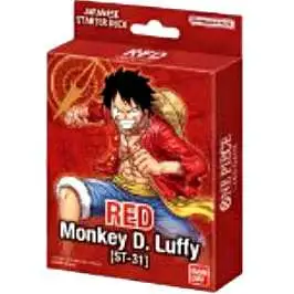 deck building one piece tcg BANDAI NAMCO Entertainment Card Game Start Side Monkey D Luffy ST-8 Japanese, Black : Toys & Games One Piece Tcg Deck Build