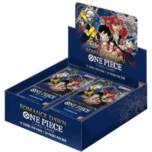 One Piece Trading Card Game Romance Dawn Booster Box OP-01 [ENGLISH, 24 Packs]