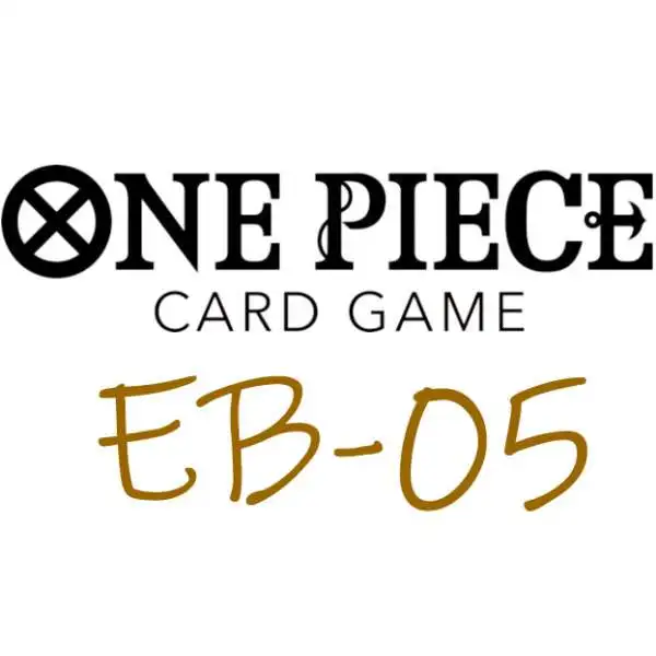 One Piece Trading Card Game TBD Extra Booster Pack EB-05 [ENGLISH, 12 Cards] (Pre-Order ships November)