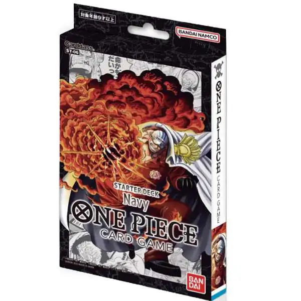 One Piece Trading Card Game Paramount War Absolute Justice (Navy) Starter Deck ST-06 [ENGLISH, 51 Cards]