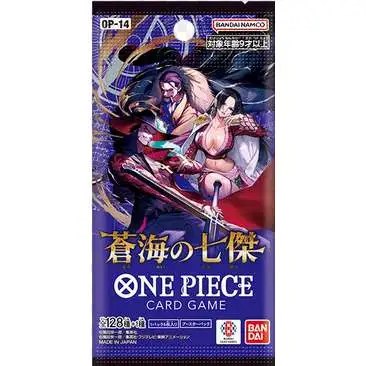 One Piece Trading Card Game The Azure Seas Seven Booster Box OP-14